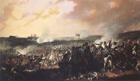 Denis Dighton The Battle of Waterloo: General advance of the British lines (mk25)